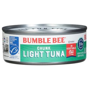 Bumble Bee - Atún en trozos, al aceite vegetal, bajo en calorías