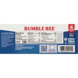 Bumble Bee Solid White Albacore Tuna in Water, 4 ct, 20 oz, thumbnail image 2 of 3