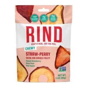 RIND Straw-Peary Skin-On Dried Fruit, 3 OZ