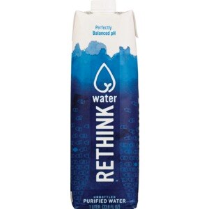 Rethink Purified Cartoned Water 33.8 OZ