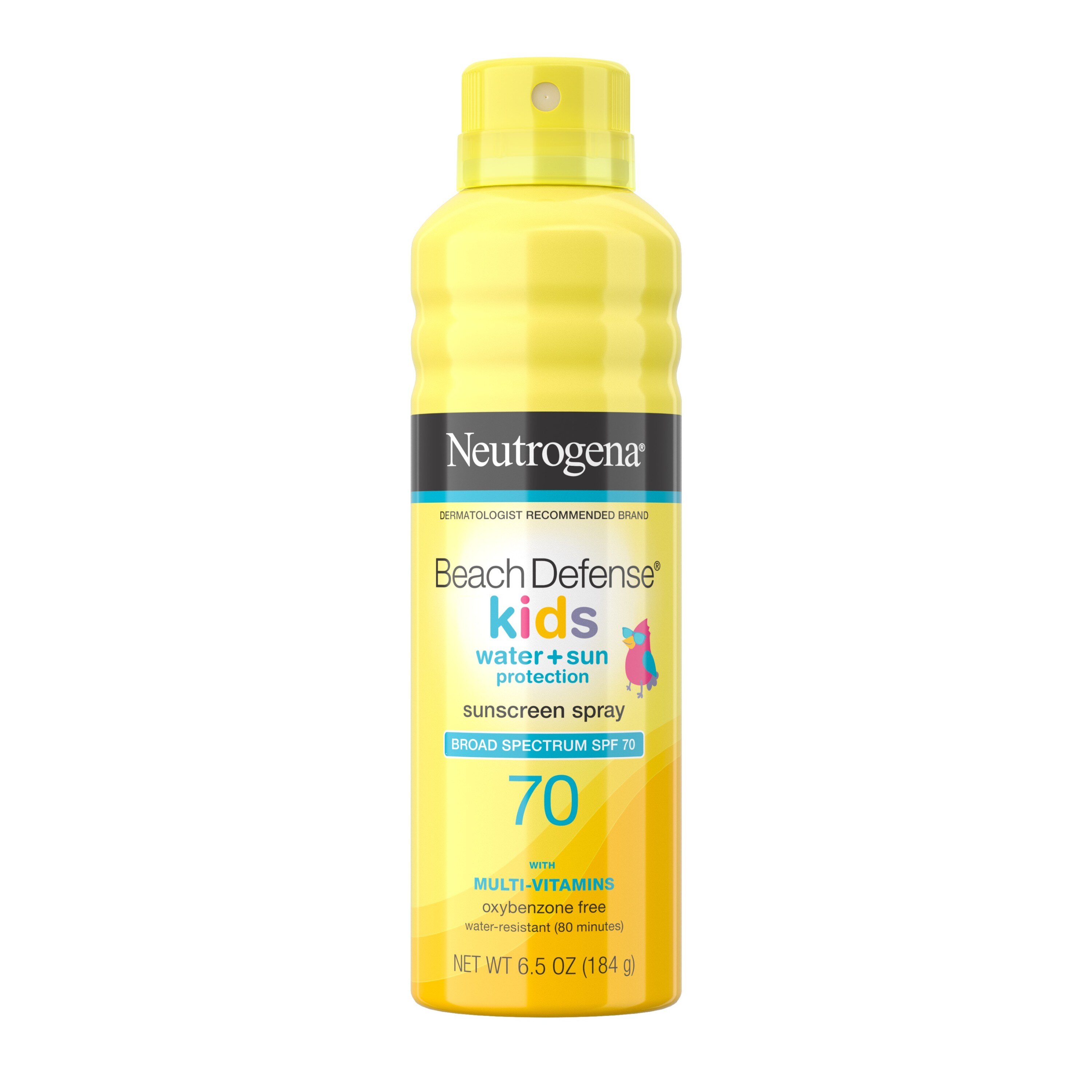Neutrogena Beach Defense Kids Sunscreen Spray, SPF 70, 6.5 oz