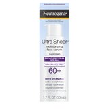 Neutrogena Ultra Sheer Moisturizing Serum, Vitamin E, SPF 60+, 1.7 oz, thumbnail image 1 of 7
