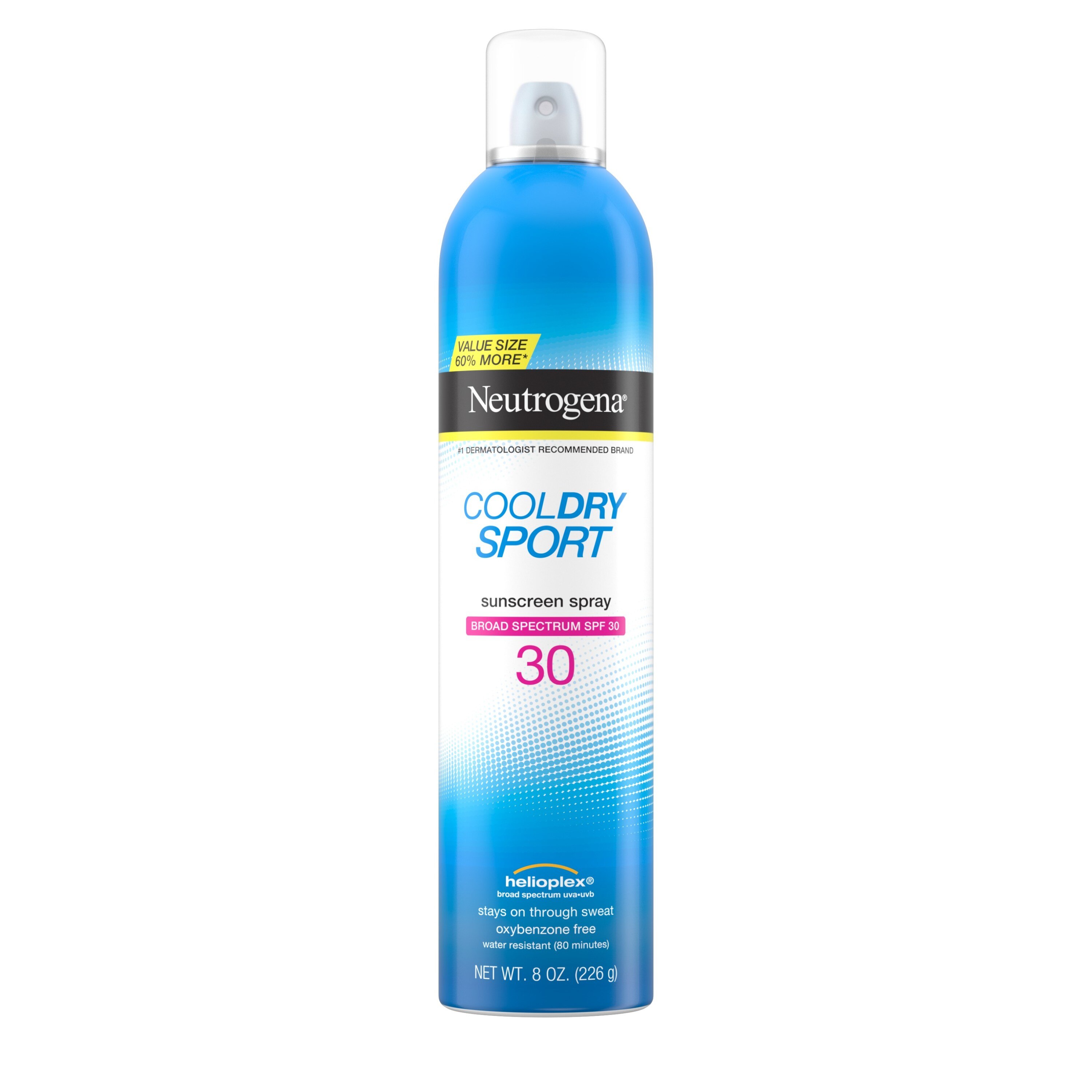 Neutrogena CoolDry Sport Water-Resistant Sunscreen Spray SPF 30, 5 Oz - 8 Oz , CVS