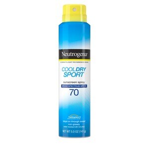  Neutrogena Cool Dry Sport Water-Resistant Sunscreen Spray, 5 OZ 