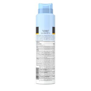 neutrogena ultra sheer body mist 100