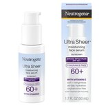 Neutrogena Ultra Sheer Moisturizing Serum, Vitamin E, SPF 60+, 1.7 OZ, thumbnail image 1 of 9