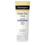 Neutrogena Sheer Zinc Dry-Touch Sunscreen, 3 OZ, thumbnail image 1 of 10