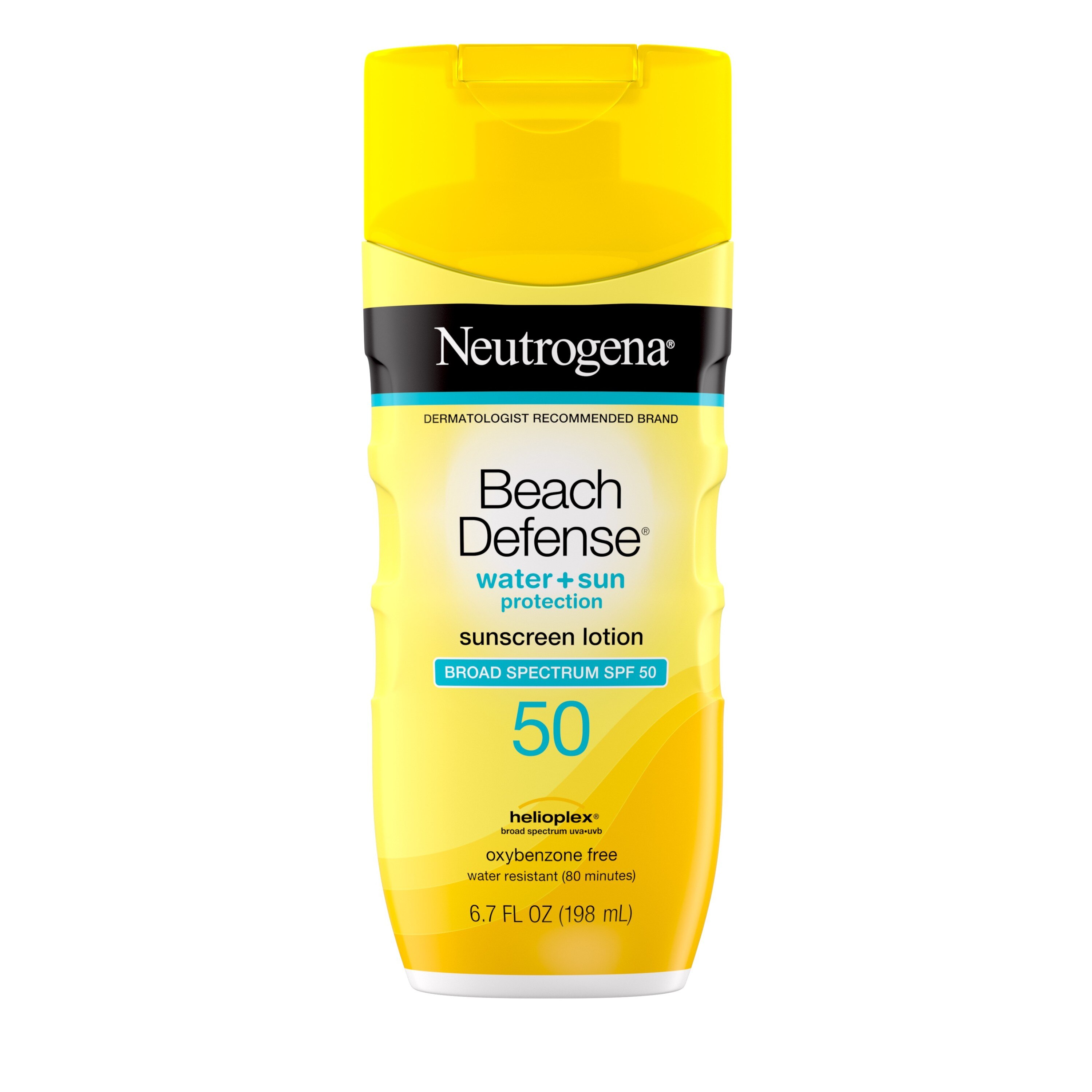  Neutrogena Beach Defense Body Sunscreen Lotion with SPF 50, 6.7 OZ 