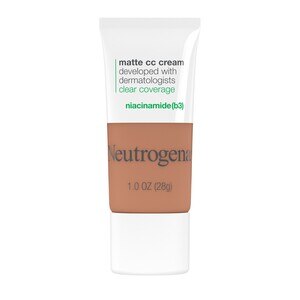 Neutrogena Clear Coverage Flawless Matte CC Cream, Maple 7.0, 1 Oz , CVS