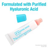Neutrogena Hydro Boost Hydrating Clear Lip Sleeping Mask Tube, 0.35 oz, thumbnail image 3 of 21