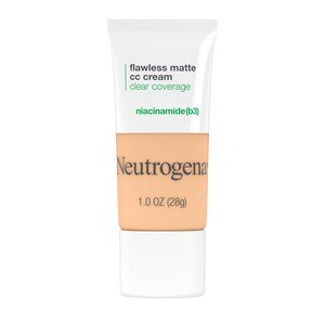 Neutrogena Clear Coverage Flawless Matte CC Cream, Porcelain 2.0, 1 Oz , CVS
