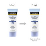 Neutrogena Ultra Sheer Dry-Touch Sunscreen, 3 OZ, thumbnail image 5 of 8