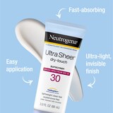 Neutrogena Ultra Sheer Dry-Touch Sunscreen, 3 OZ, thumbnail image 4 of 10
