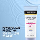 Neutrogena Ultra Sheer Dry-Touch Sunscreen, 3 OZ, thumbnail image 5 of 10