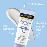 Neutrogena Ultra Sheer Dry-Touch Sunscreen, 3 OZ, thumbnail image 3 of 9