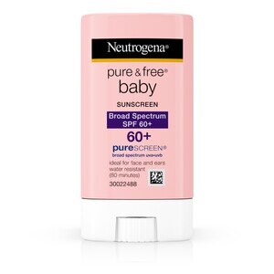 Neutrogena Pure & Free Baby Mineral Sunscreen Stick, SPF 60, 0.47 Oz , CVS