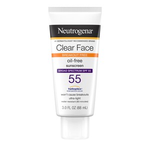 Neutrogena Clear Face Liquid Lotion Sunscreen, 3 OZ