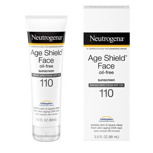 Neutrogena Age Shield - Loción de protección solar para el rostro, sin aceite, FPS 110, 3 oz