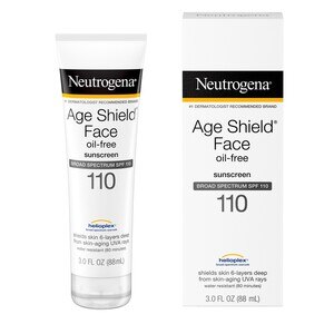 Neutrogena Age Shield Face Oil-Free Lotion Sunscreen SPF 110, 3 OZ