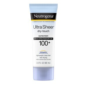 Neutrogena Ultra Sheer - Protector solar seco al tacto, 3 oz