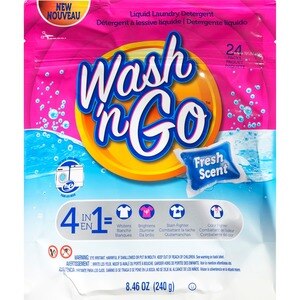 Wash 'n Go Fresh Scent, 24 CT