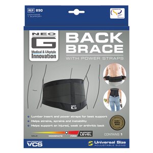 Neo G Back Brace With Power Straps, Adjustable Size , CVS