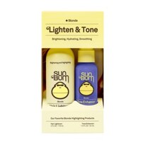 Sun Bum Blonde Lighten & Tone - Kit para iluminar y potenciar el tono
