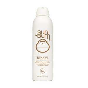 Sun Bum - Protector solar mineral en spray, FPS 30, 6 oz