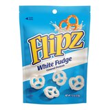Flipz Chocolate Covered Pretzels, White Fudge, 7.5 oz, thumbnail image 1 of 2
