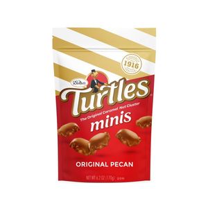 Turtles Original Minis Caramel Nut Cluster Candy, 6.2 OZ