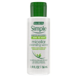 Simple - Agua micelar de limpieza, 6.7 oz