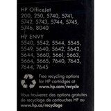 HP 62 Black Color Ink Cartridge, thumbnail image 3 of 5