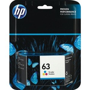 HP 63 Original Ink Cartridge, Tri Color , CVS