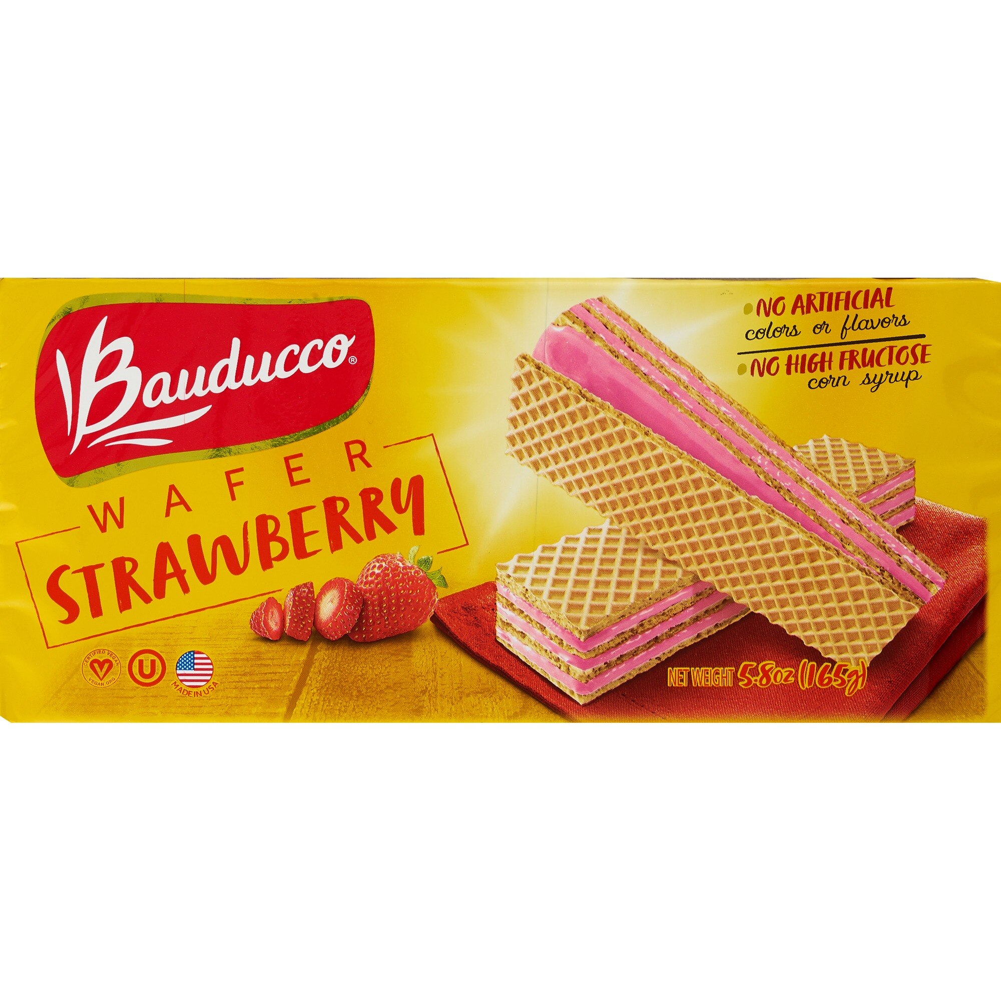 Bauducco Wafer, Strawberry, 5 Oz , CVS