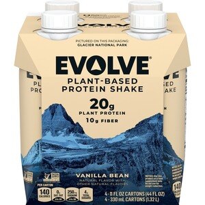 Evolve Protein Shake, 20g Protein, 11 OZ, 4 CT
