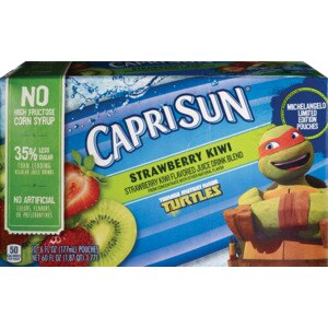 Capri Sun Strawberry Kiwi Juice Drink 10-Pack - 6 Oz , CVS