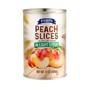 Pampa Peach Slices In Light Syrup, 15 Oz , CVS