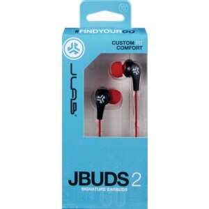JLab JBuds2 Signature Earbuds, Red , CVS