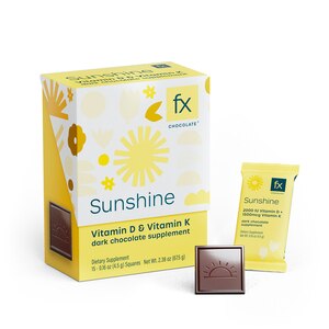 Fx Chocolate Sunshine Vitamin D & Vitamin K, 15 CT