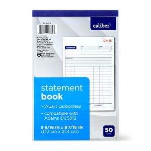 Caliber Statement Book - 50 Ct , CVS