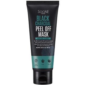 SooAE Black Charcoal Peel Off Mask, 2.82 OZ