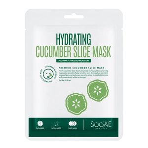 SooAE Hydrating Cucumber Slice Mask - 0.28 Oz , CVS