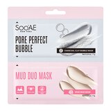 SooAE Pore Perfect Bubble Mud Duo Mask, thumbnail image 1 of 4