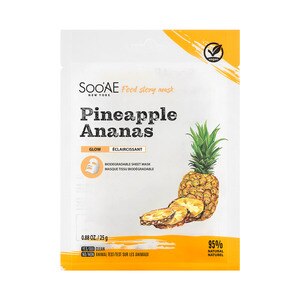 Food Story For Skin Pineapple Glow Sheet Mask - 0.88 Oz , CVS