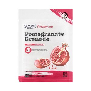 Food Story For Skin Pomegranate Renew Sheet Mask - 0.88 Oz , CVS