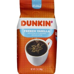 Dunkin' Dunkin Donuts Ground Coffee, French Vanilla, 12 Oz , CVS