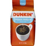 Dunkin Donuts Ground Coffee, French Vanilla, 12 oz, thumbnail image 1 of 5