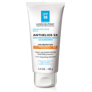 La Roche-Posay Anthelios SX Daily Oxybenzone Free Face Moisturizer Cream with SPF 15 Sunscreen & Mexoryl, 3.4 OZ