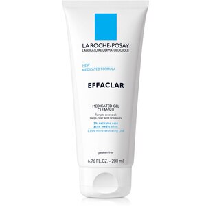 La Roche-Posay Effaclar Acne Face Cleanser, Medicated Gel Cleanser with Salicylic Acid for Acne Prone Skin, 6.76 OZ