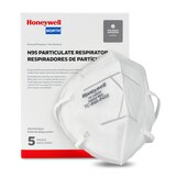 Honeywell N95 Particulate Respirator Mask, 5 CT, thumbnail image 1 of 7